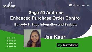 Sage 50 POC - Demo 6 - Purchase Order Control Sage Integration and Budgets