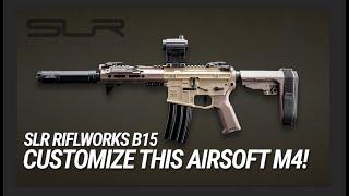Customize this Airsoft M4! - EMG HELIOS SLR Rifleworks B15
