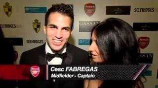 Cesc Fabregas with his Girlfriend Carla (EX)