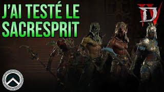 PRÉSENTATION DU SACRESPRIT  NOUVELLE CLASSE  DIABLO 4