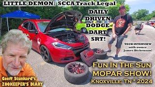 TECH Littlest #dodge Demon! SCCA Raced Daily Driver! #srt #dodgedart #moparornocar Fun Sun #carshow