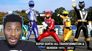 Super Sentai All Transformation and Henshin From [1975 - 2021] Reaction