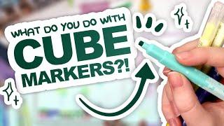 CUBE MARKERS?! | ZenPop! Mystery Stationery Unboxing!