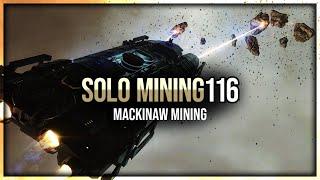 Eve Online - User Interface/Overview & Mackinaw Mining - Solo Mining - Episode 116