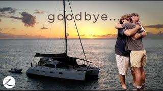 Saying Goodbye. **emotional**  Our empty nest (empty boat) begins. (Ep 297)