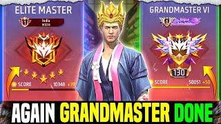 Road To Grandmaster in Solo ️Solo Rank Push Tips & Tricks #freefire