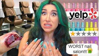 THE WORST 1 STAR  NAIL SALON (it's bad)