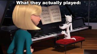 Pianos are Never Animated Correctly... (Mr. Peabody)