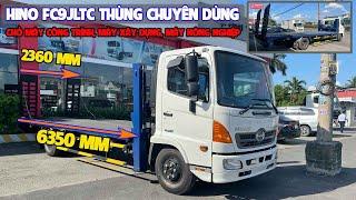 Xe Tải Hino 5.5 Tấn Nâng Đầu Chở Máy Chuyên Dùng| HINO 500 FC9JLTC