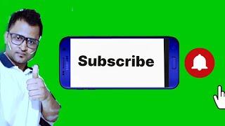 Youtube Subscribe Button Free Greenscreen ||Subscribe Button and Bell I con Greenscreen