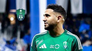 الجزائري رياض محرز في كلاسيكو الاهلي والهلال  ‏Riyad Mahrez