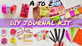 Handmade journal supplies | Diy journal kit | handmade journal kit | diy journal supplies