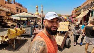 Inside the Streets of Old Medina, Marrakech 