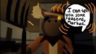Markus can talk?! Reacting to Vrollen! Piggy: Instant Infection Episode 3 - Mysterious Death | RCT