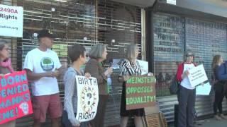 Adoptee Rights Protest, Brooklyn Office of Assembly Member Helene Weinstein