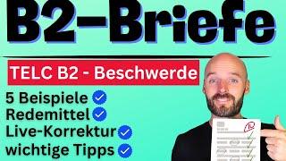 TELC B2 - Beschwerde | So schreibst du gute Briefe 