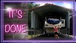 Building A RV Carport - What Size Do You Need?