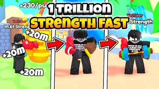 How To Get 1 TRILLION Strength FAST In Arm Wrestling Simulator