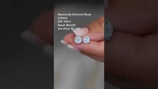 Diamond Stud Earrings