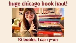 huge chicago book haul  do i have a new favorite bookstore?! 