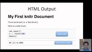 Literate Statistical Programming with knitr (Part 3/4)