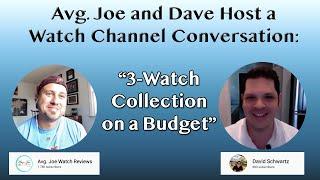 Avg. Joe Watch Reviews visits MY Channel! | A Schwartz Force FIRST! | 3-Watch Collection Challenge