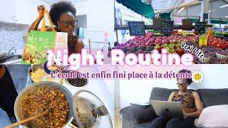  NIGHT ROUTINE D’UNE MAMAN DE 2 PRODUCTIVE  EFFICACE / MOTIVATION / RANGEMENT / ENFIN LES VACANCES