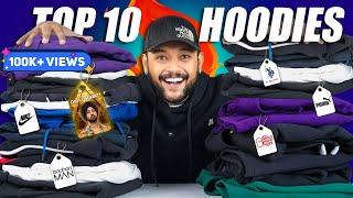 10 Best Branded Hoodies/Sweatshirt For Winter (Men)  Myntra Hoodie Haul 2024 | ONE CHANCE