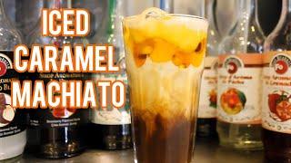 Iced caramel machiato | how to make Iced caramel machiato