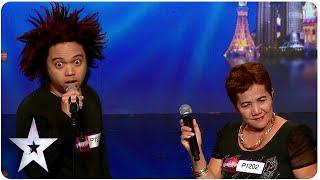 Fe and Rodfil: The Unlikeliest Of Singing Duos | Asia’s Got Talent 2015 Ep 2