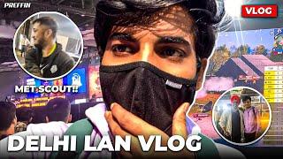 BGMI INDvKR FINAL DAY VLOG | MET SCOUT BGMI DELHI LAN | PREFFIN