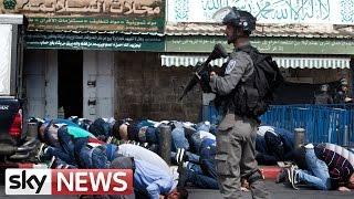 Violence In Jerusalem's Old City As Israeli Police Enter Al-Aqsa Mosque