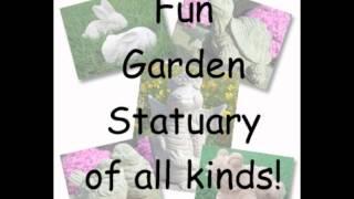 Fun garden statues for sale online.  Ohio, Indiana, New York, and Kentucky.