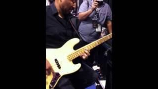 Alex Al checks out the EBS Reidmar at Namm '12