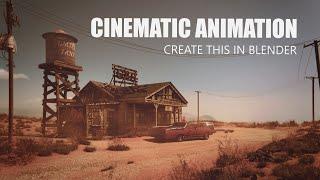 How to make Realistic Cinematic Animation BLENDER - Full Breakdown