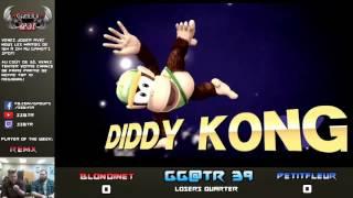 GG@TR 39 - PetitFleur [Diddy Kong] vs BlonDinet [Mewtwo]