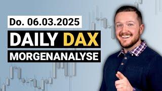 DAX weiter im Aufwärtsmodus! | Meine DAX Morgenanalyse am 06.03.2025 Florian Kasischke