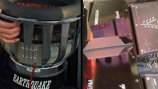 Car Audio 1"Sub Earthquake HoleeS 15" DB DRAG SPL CRAZY BASS X2 Soundstreem TRX2000D