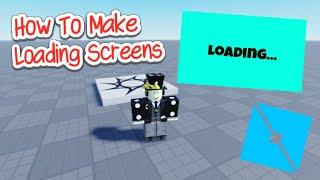 How to Make a Loading Screen in Roblox Studio! (2024)