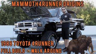 OG Mammoth4runner 1988 4runner Full Build Walk-around