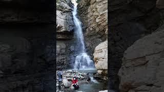 Embracing Nature's Triumph: Majestic Waterfall in Northern Iran