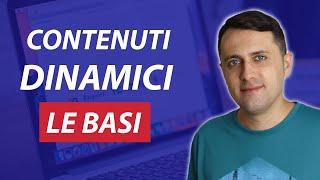 Le BASI per creare Contenuti DINAMICI in WordPress [Elementor Pro]