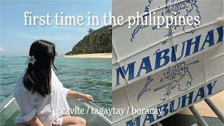 philippines diaries  island hopping in boracay, road trip to tagaytay, and eating yummy food