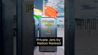 Number of Private Jets by Country | Top 10 Country comparison