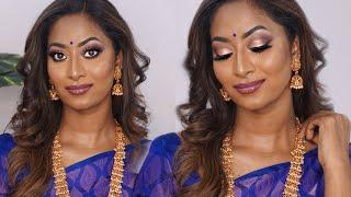 Traditional Self Indian Bridal / Bridesmaid Makeup tutorial 