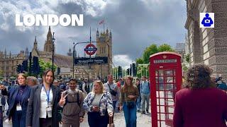 London Summer Walk  Bloomsbury, Covent Garden to BIG BEN | Central London Walking Tour [4K HDR]