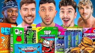 I BRUTALLY Rated Every Youtuber Product! (Mr. Beast, FaZe Rug, Logan Paul, & MORE)