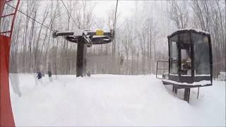 Powder Day at Schuss Mountain - January 9, 2015