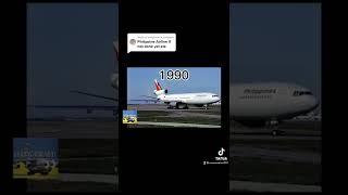 Philippine Airlines over the years! ️ #cool #fyp #plane #euroaviation001 # viral