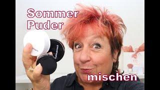 Sommerpuder mit Test von Daniela Simsalabim Fixierpuder vs Fixierspray